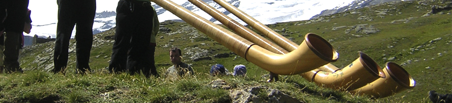 Joueurs de Cors de Alpes en Vanoise